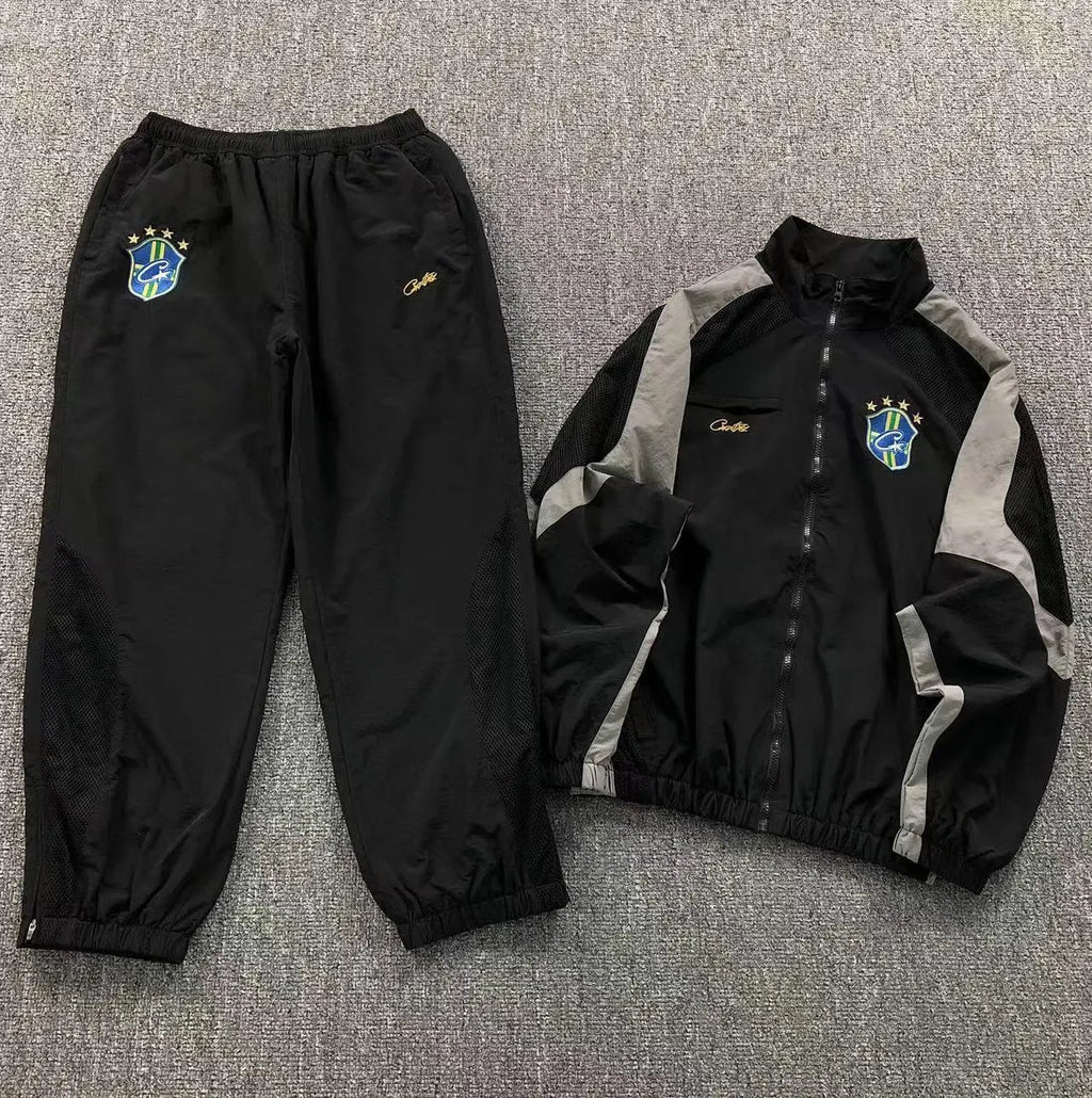 Corteiz x Brazil tracksuit
