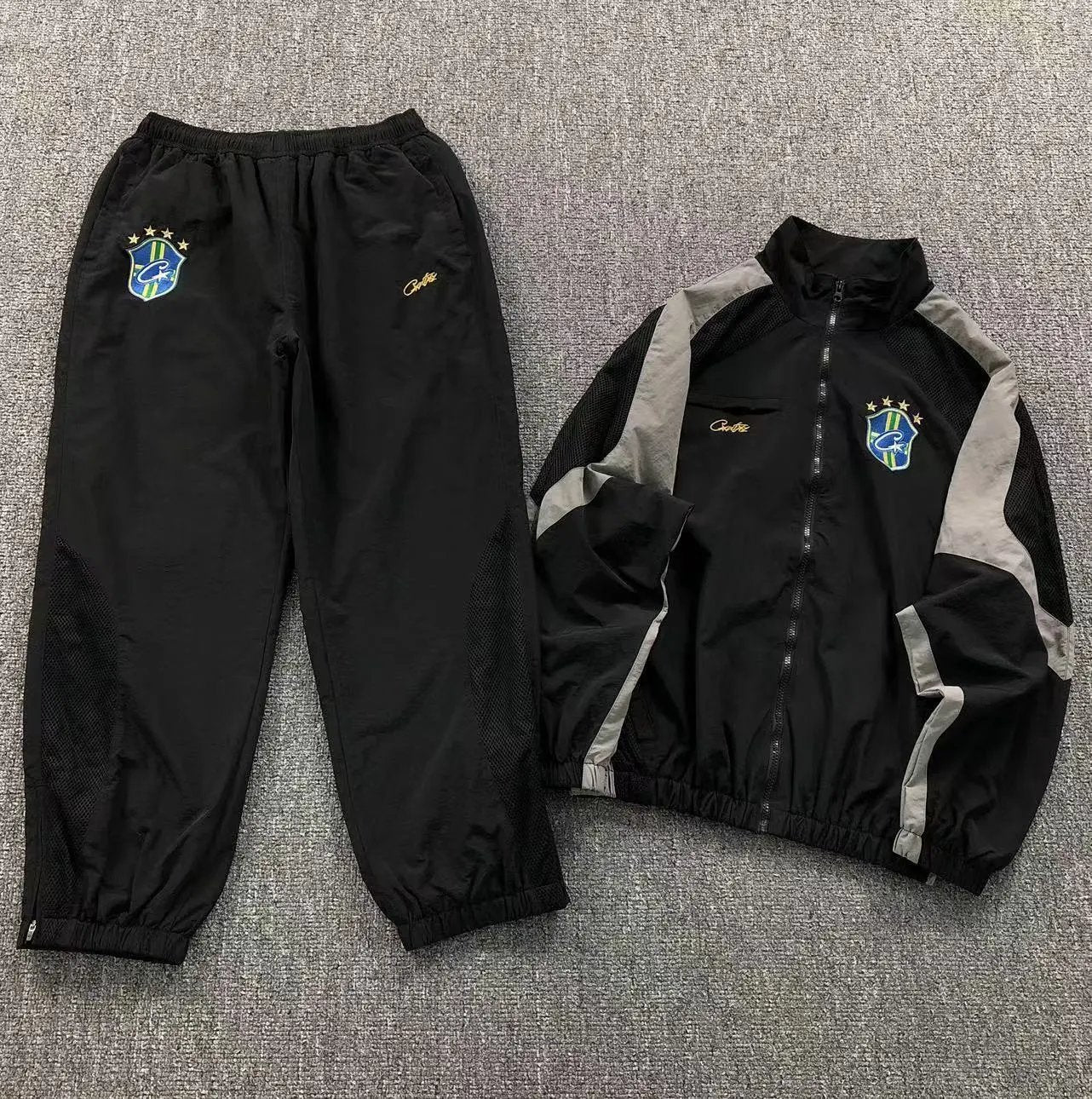 Corteiz x Brazil tracksuit